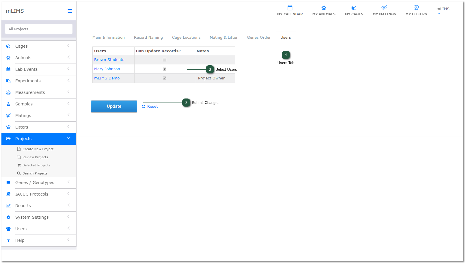 Project Users